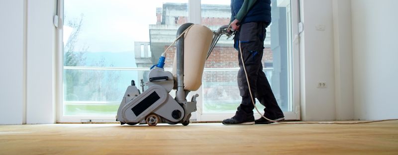 Floor sanding process